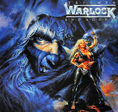 WARLOCK - Triumph and Agony (West-German and Netherlands Release) album front cover vinyl record